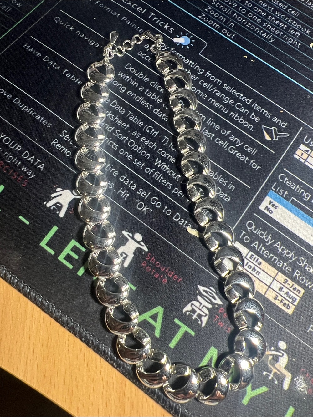 Silver Men’s Chunky Cuban Link Necklace - Brand Unspecified